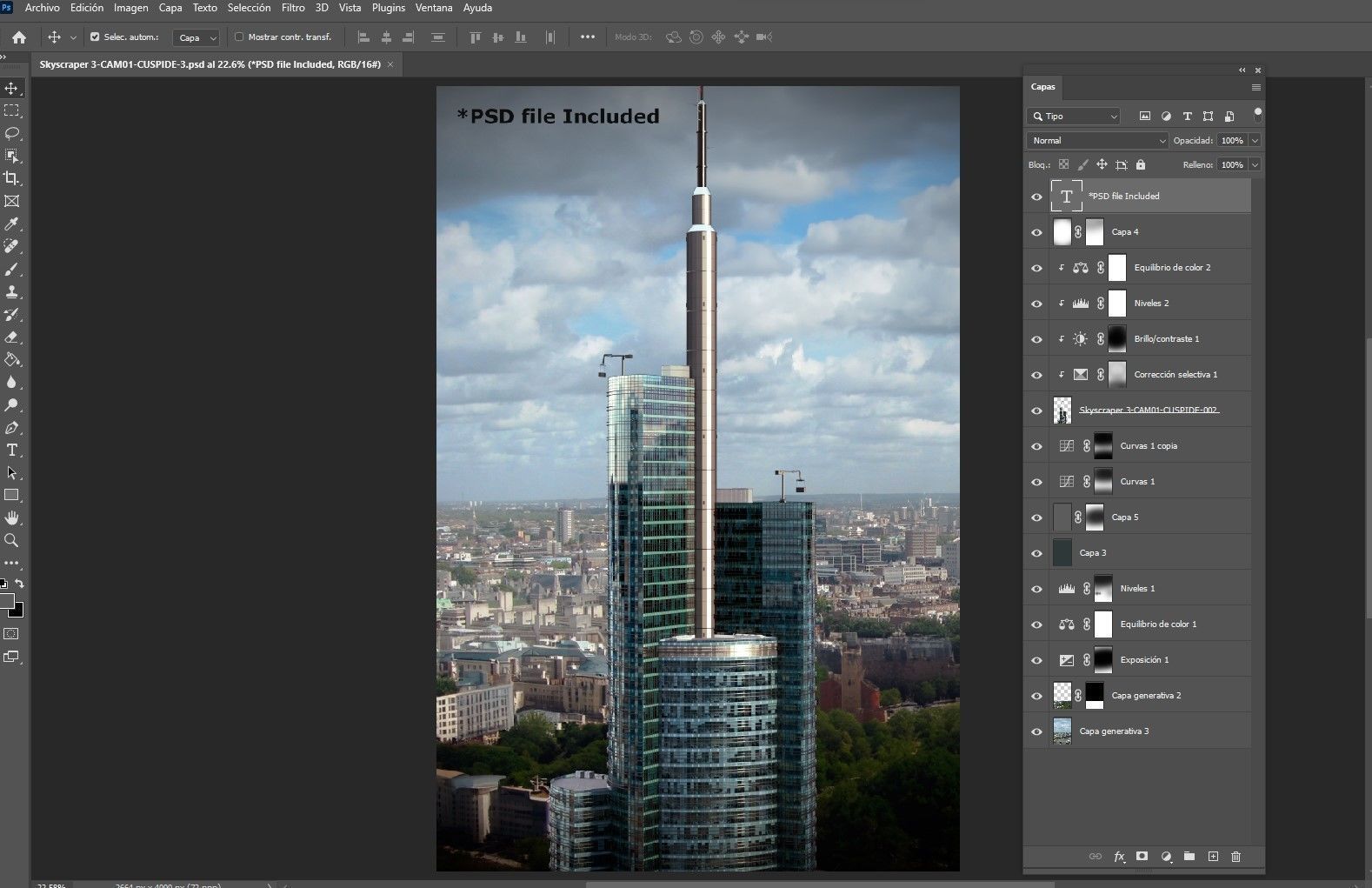 Skyscraper 3 3D model_27