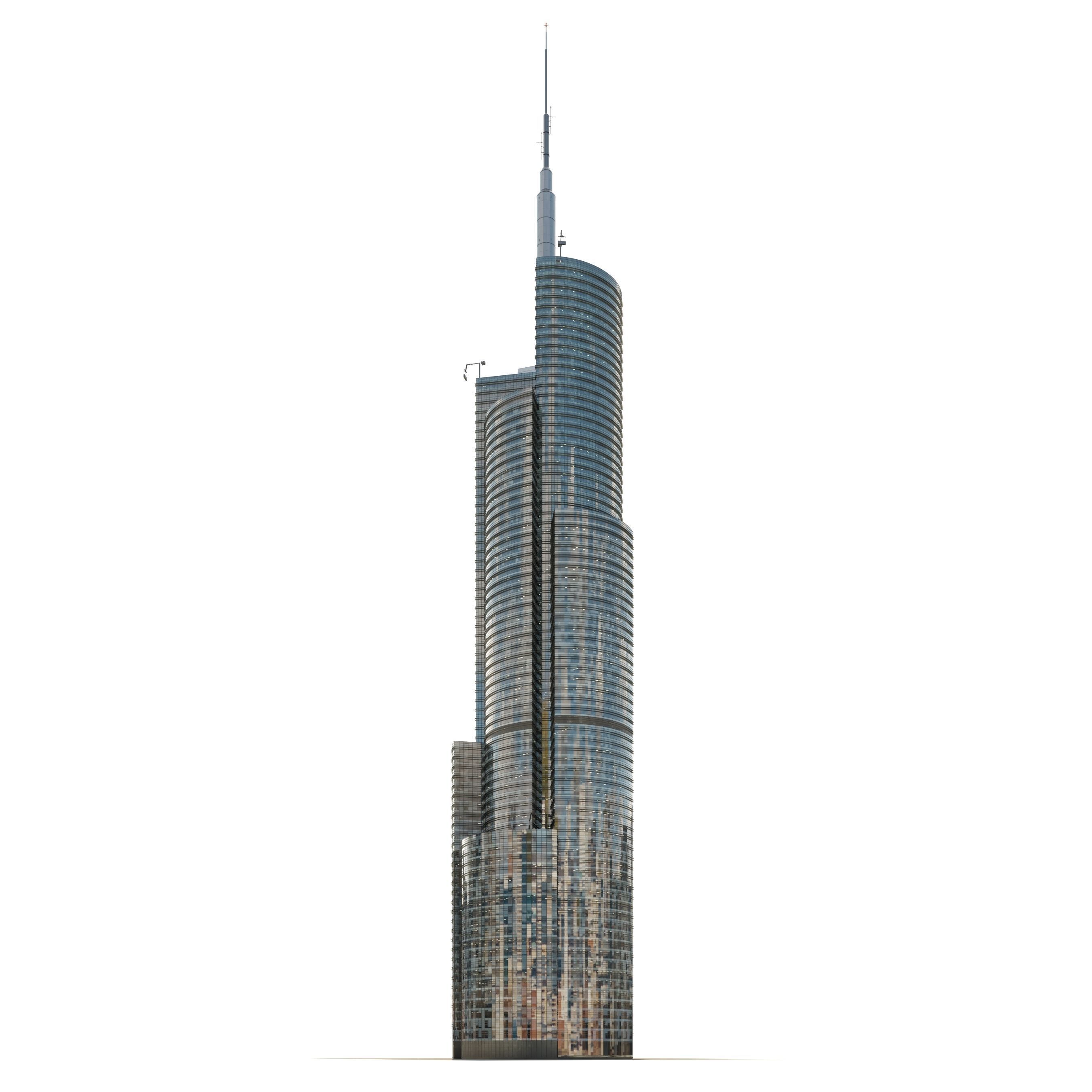 Skyscraper 3 3D model_6