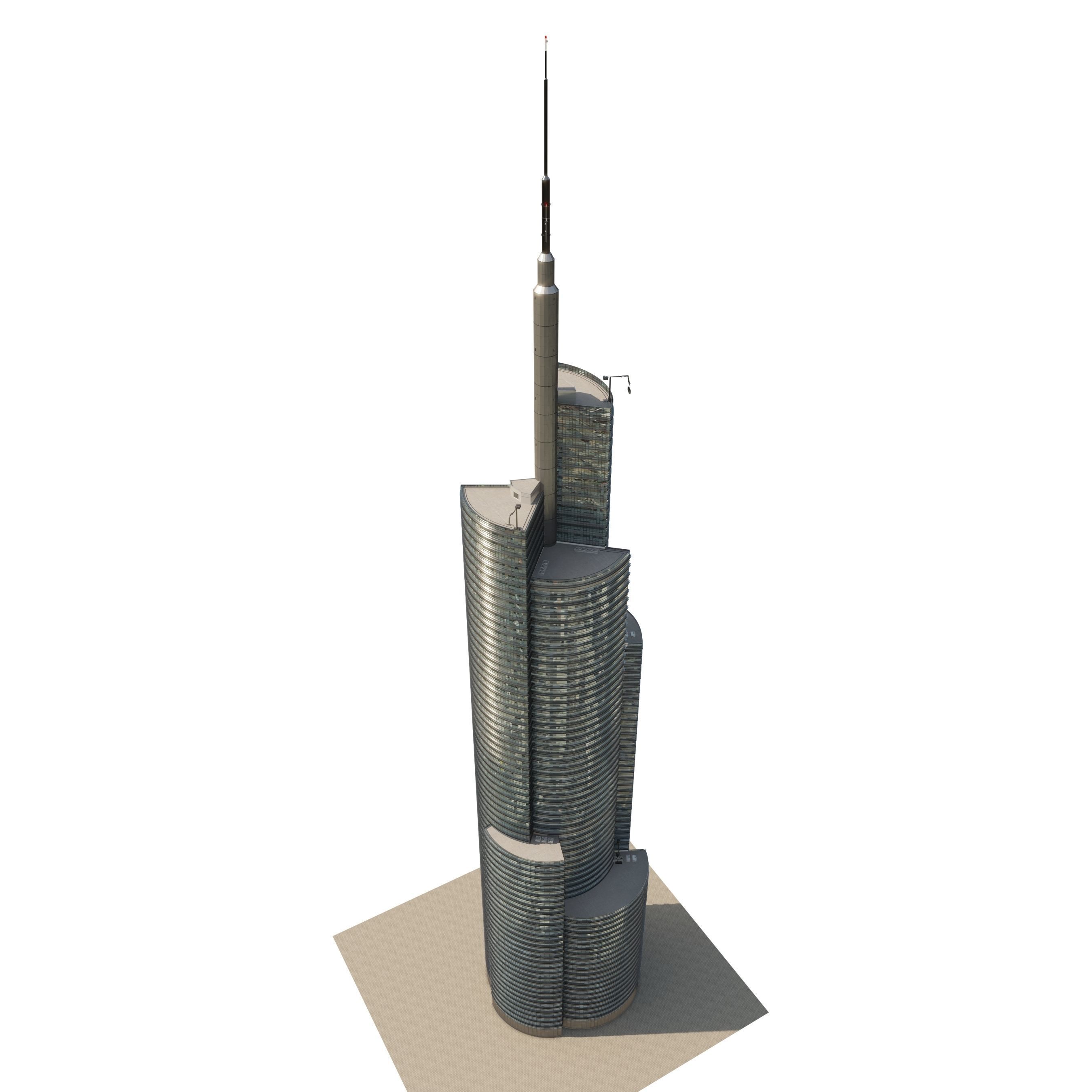 Skyscraper 3 3D model_19