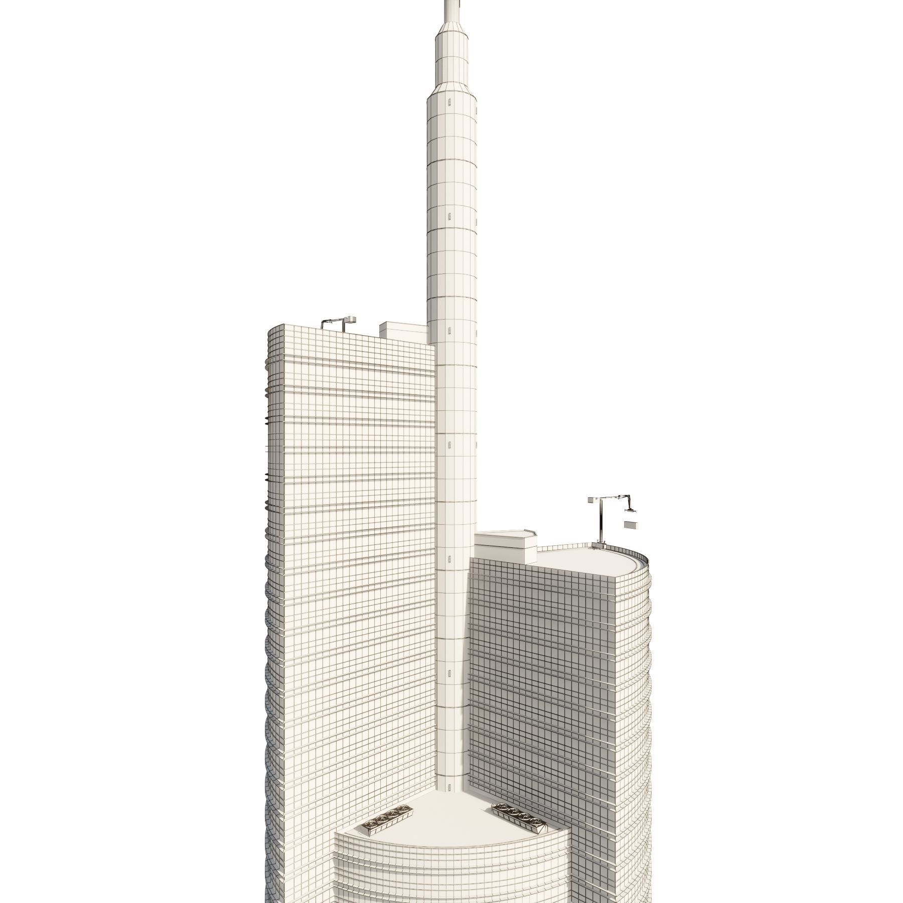 Skyscraper 3 3D model_22