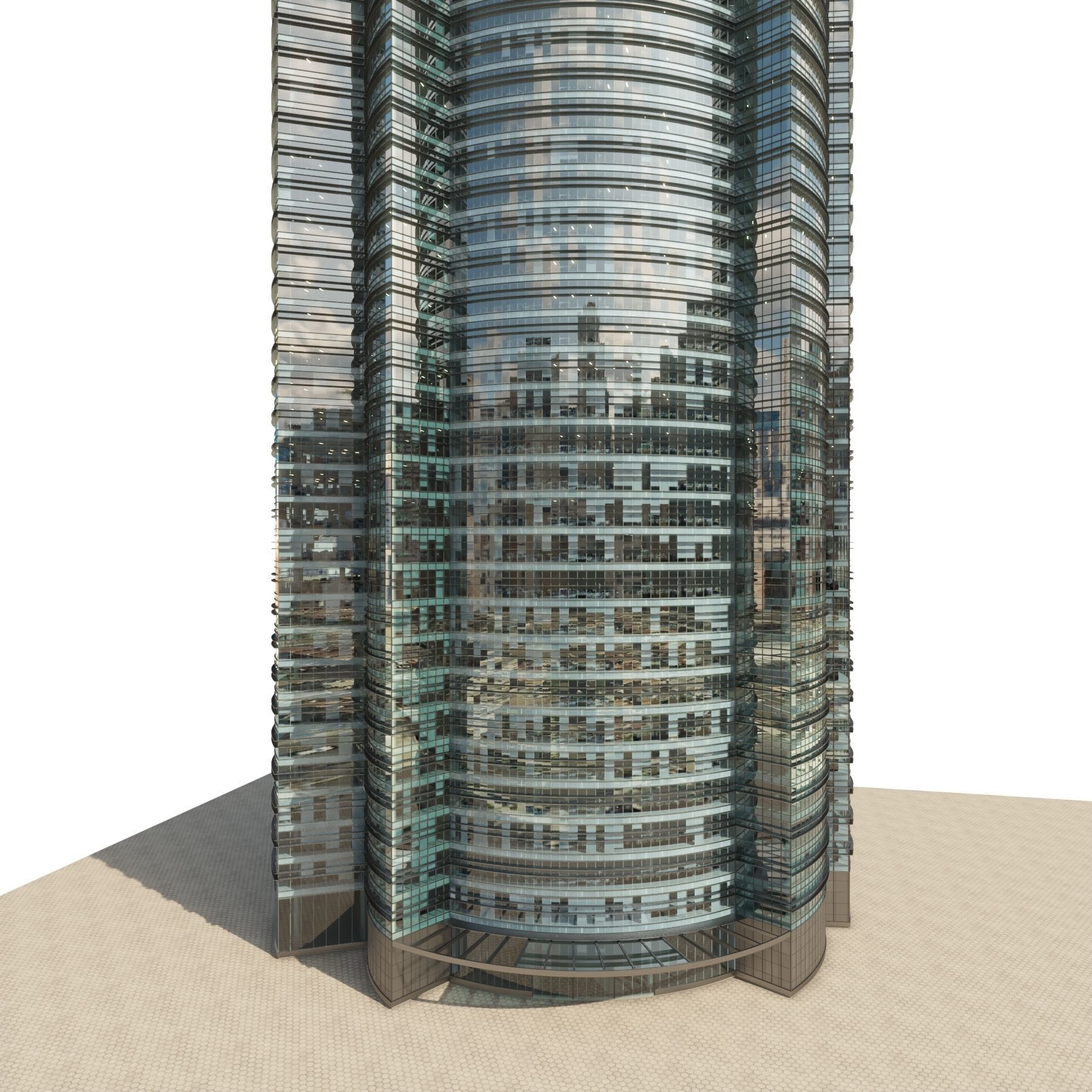 Skyscraper 3 3D model_7