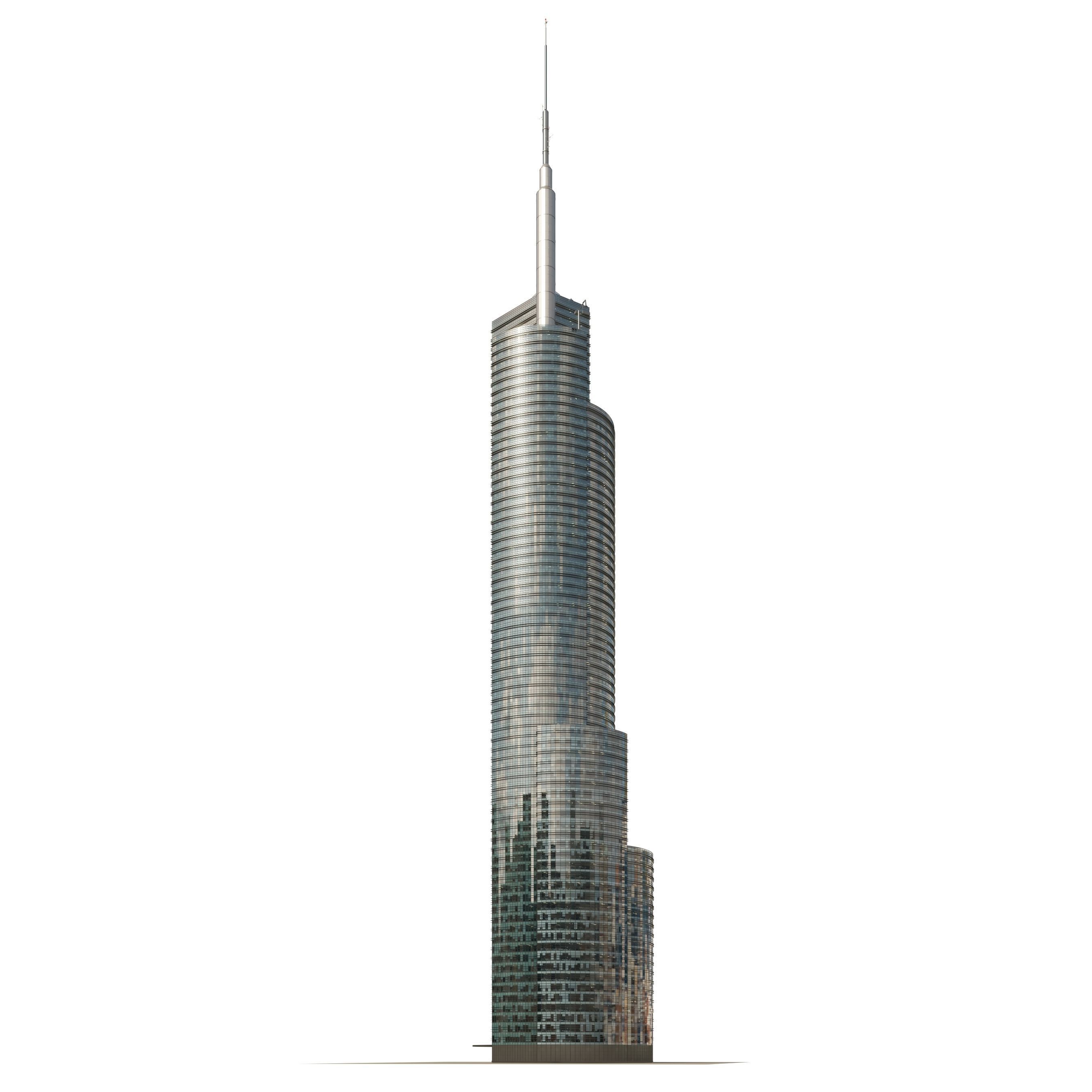 Skyscraper 3 3D model_4