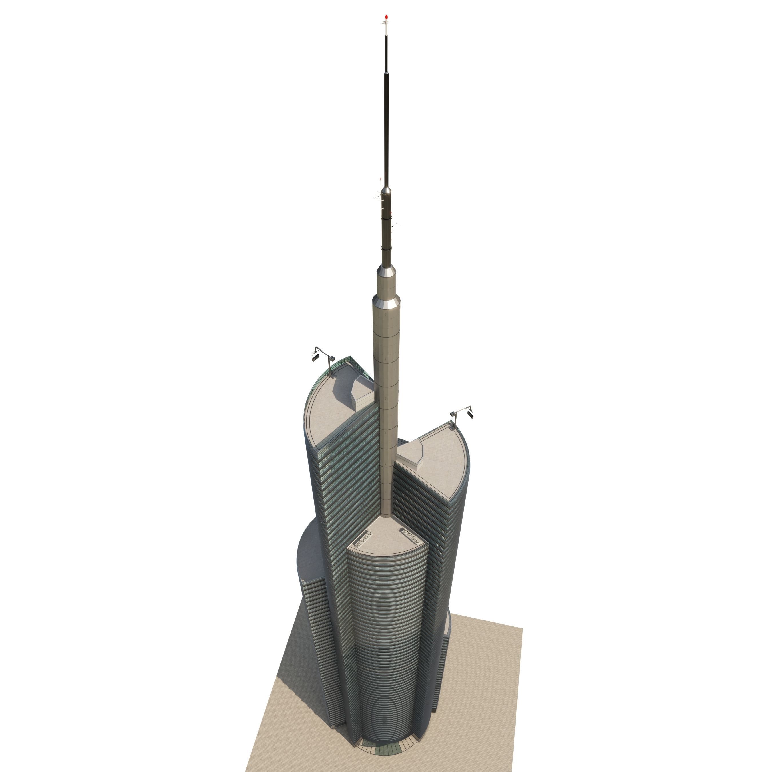 Skyscraper 3 3D model_20