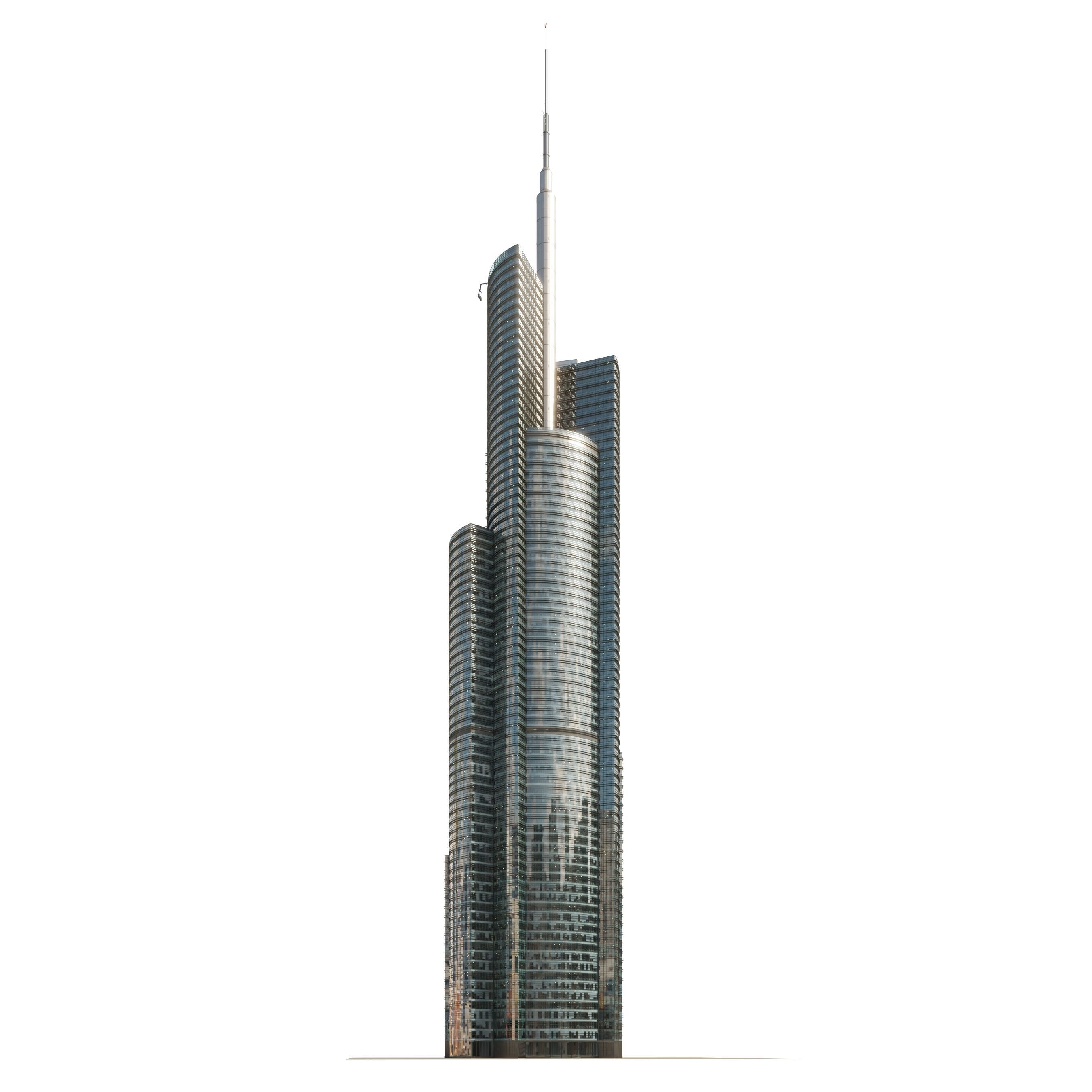 Skyscraper 3 3D model_3