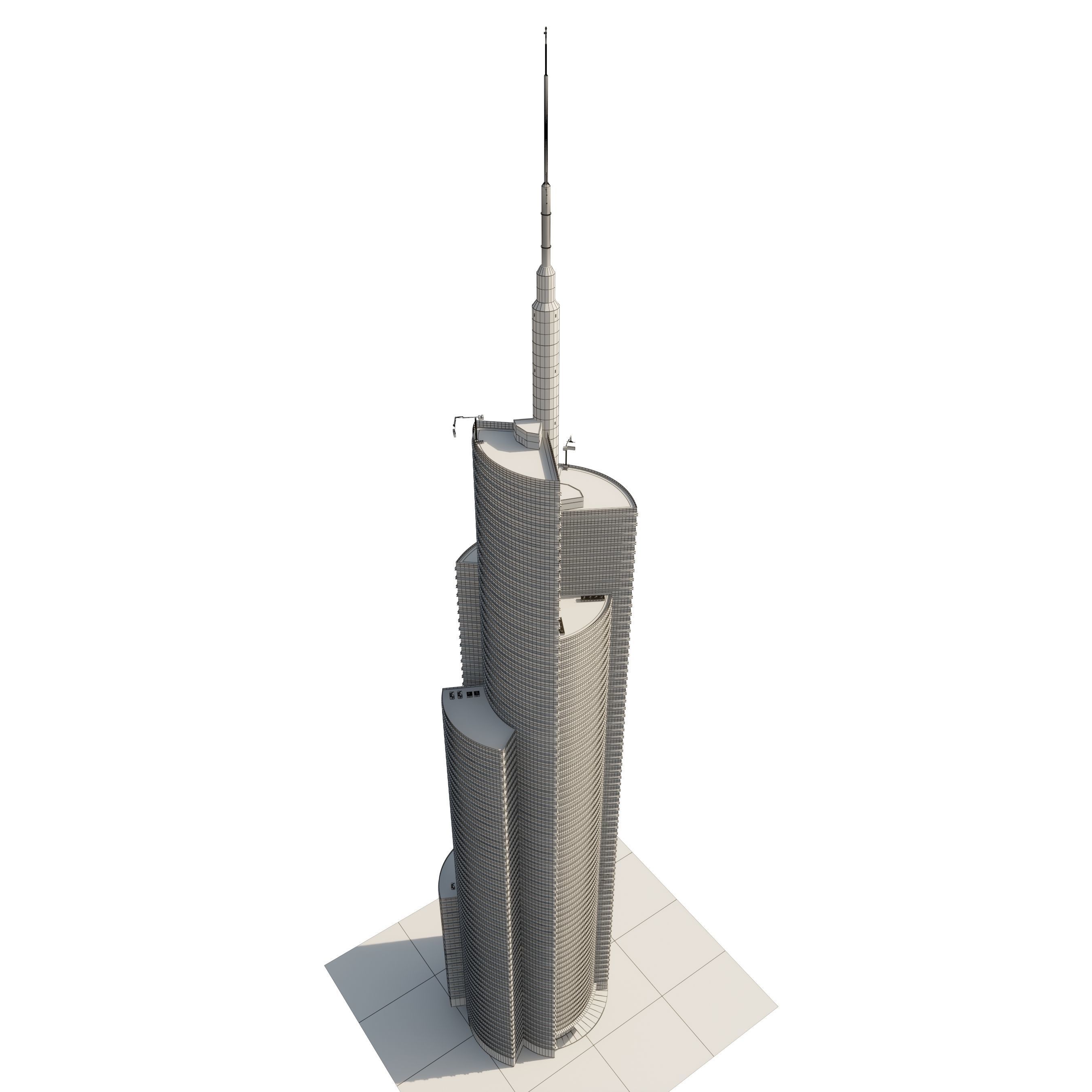 Skyscraper 3 3D model_25