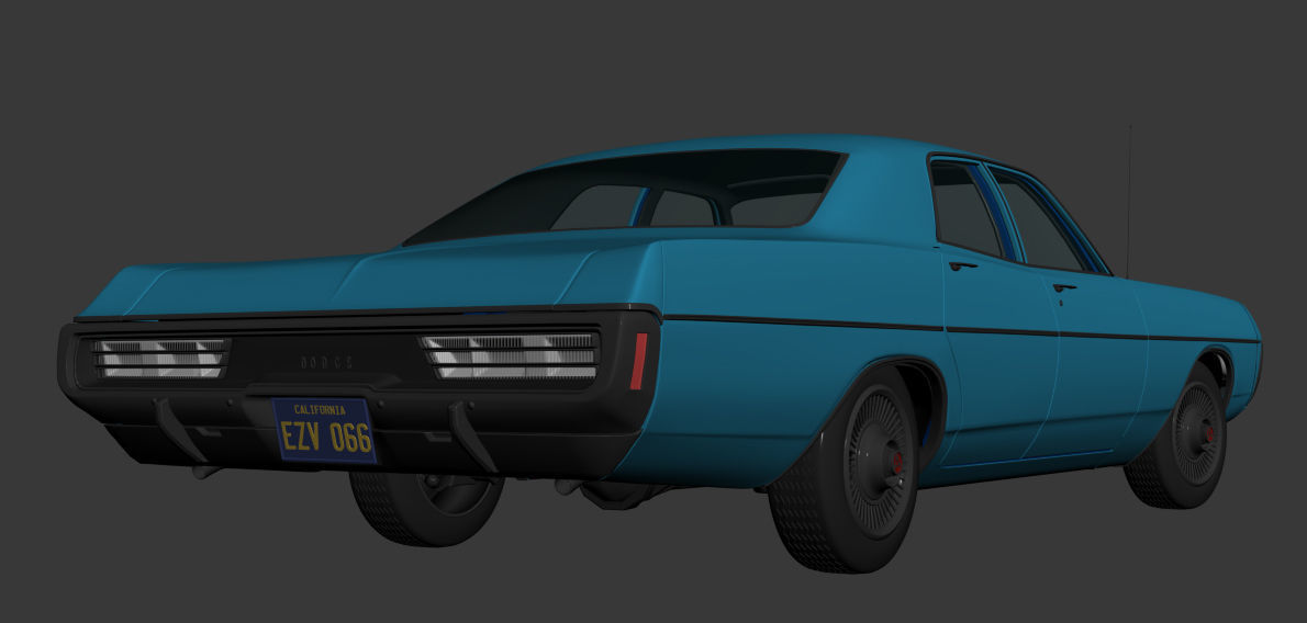 Dodge Polara 1971 3D model_12