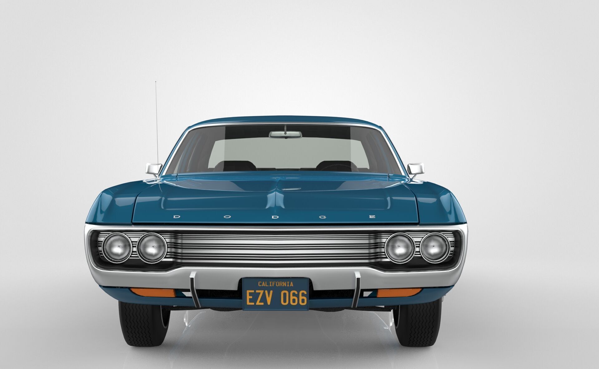 Dodge Polara 1971 3D model_9