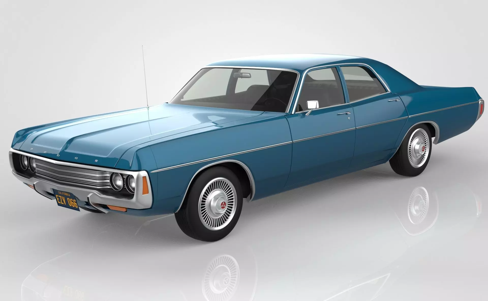 Dodge Polara 1971 3D model_0