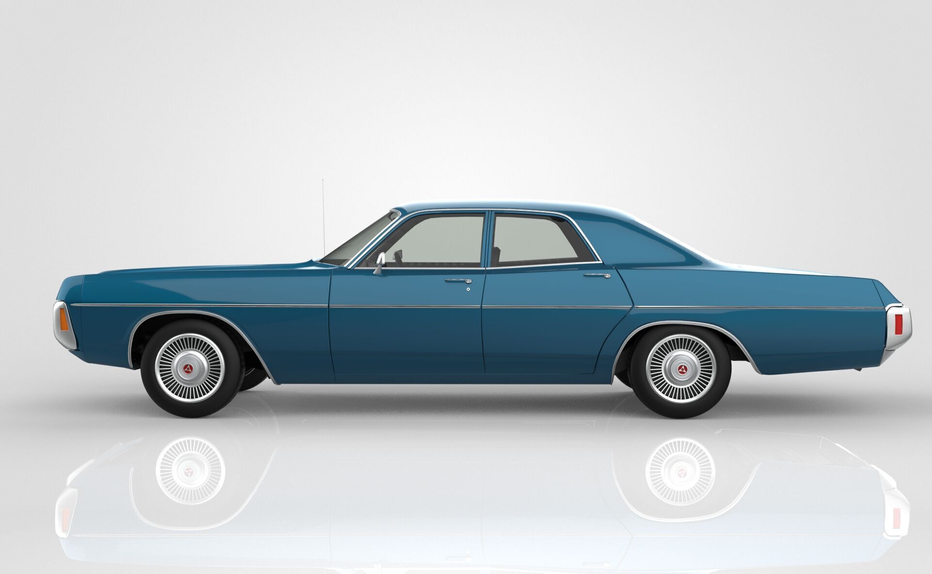 Dodge Polara 1971 3D model_1