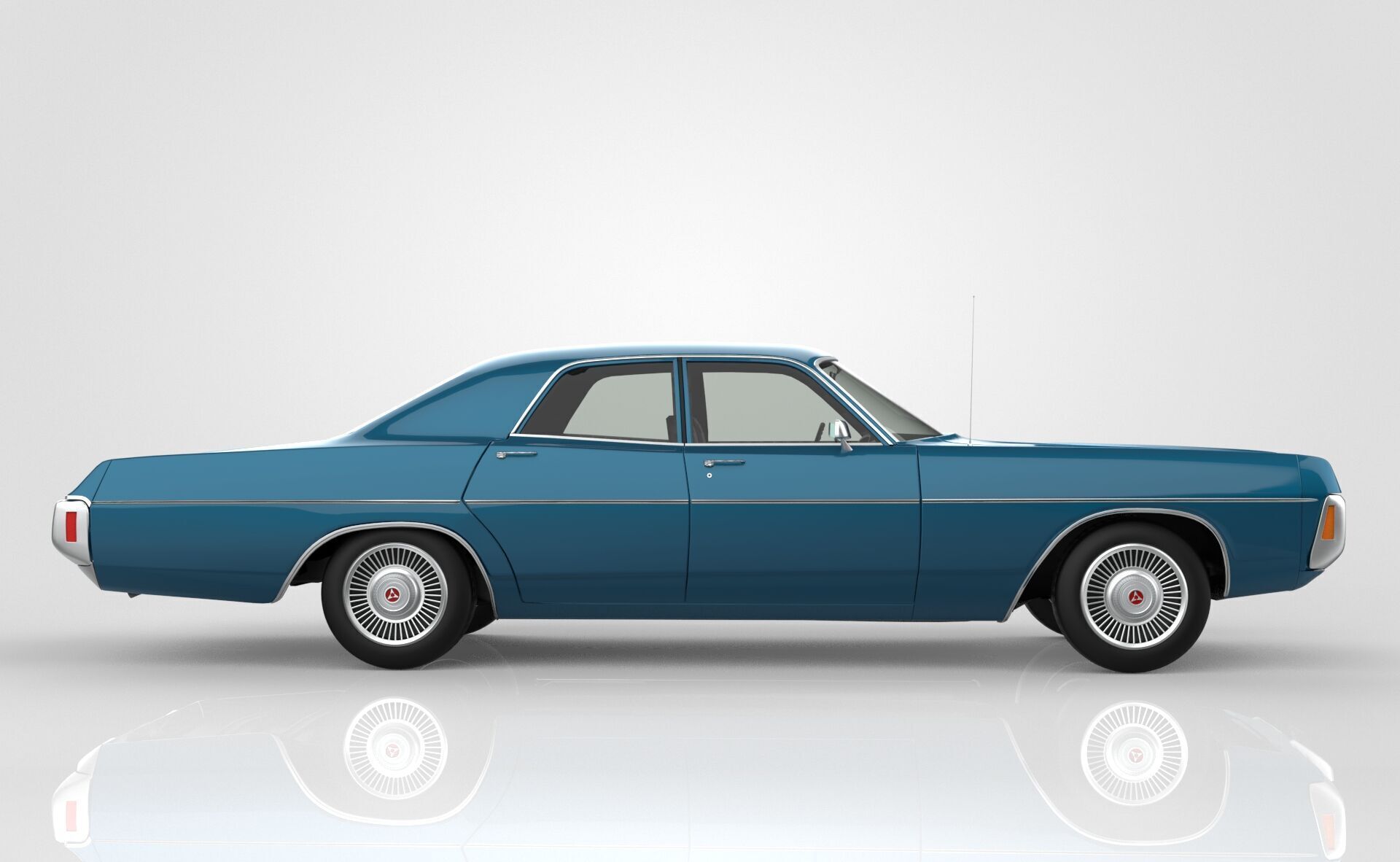 Dodge Polara 1971 3D model_7