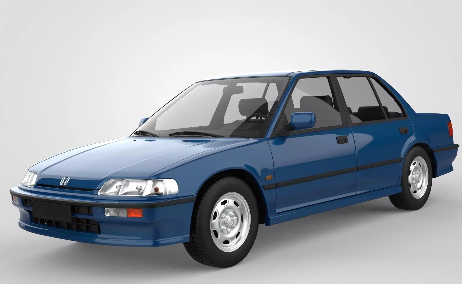 Honda Civic Ef Sedan 1990 3D model