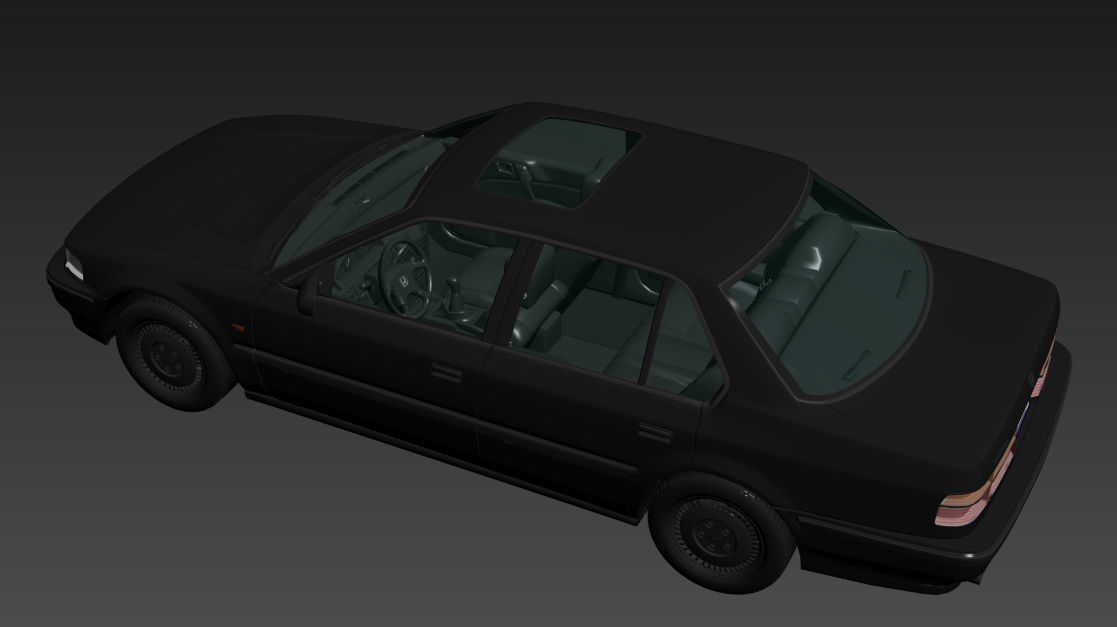 Honda Accord CB7 1990 3D model_10