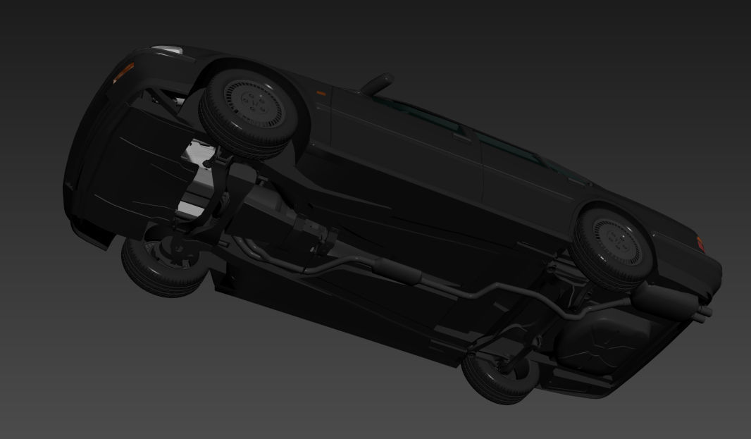 Honda Accord CB7 1990 3D model_11