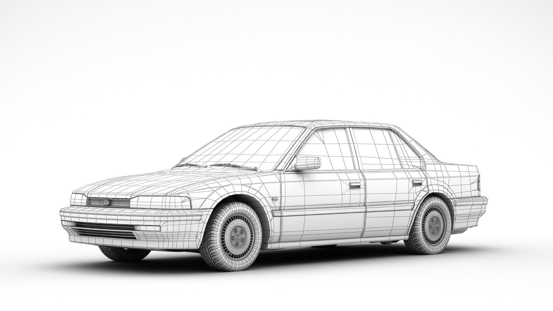 Honda Accord CB7 1990 3D model_12