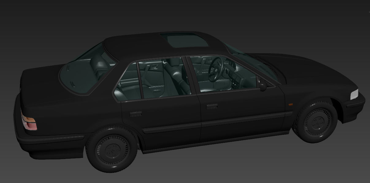 Honda Accord CB7 1990 3D model_14