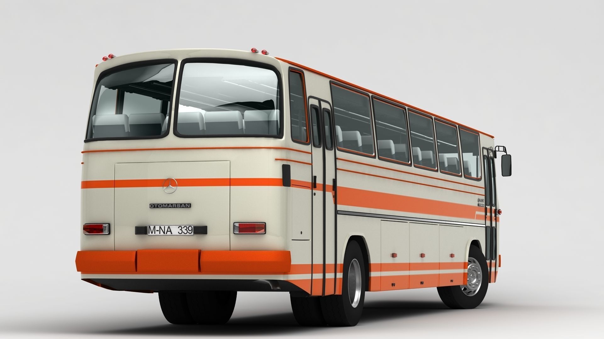 Mercedes Benz O302 3D model_4
