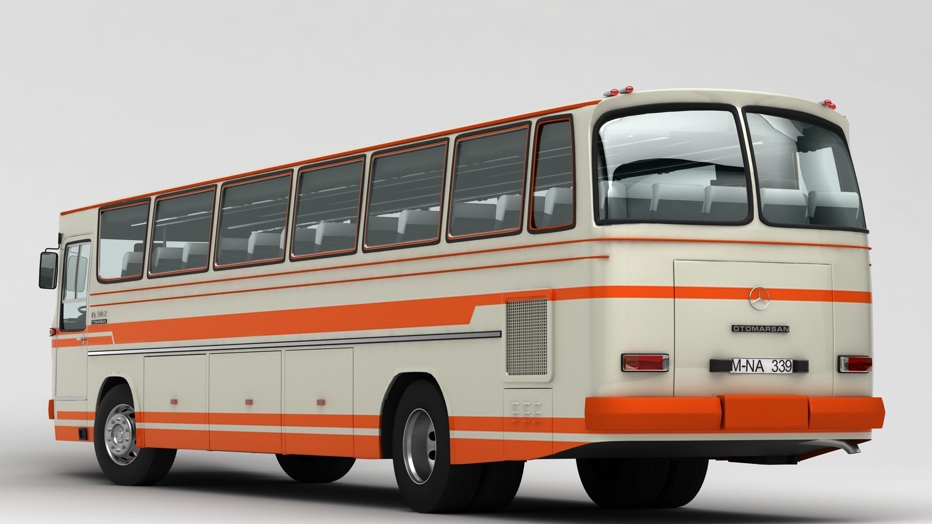 Mercedes Benz O302 3D model_3