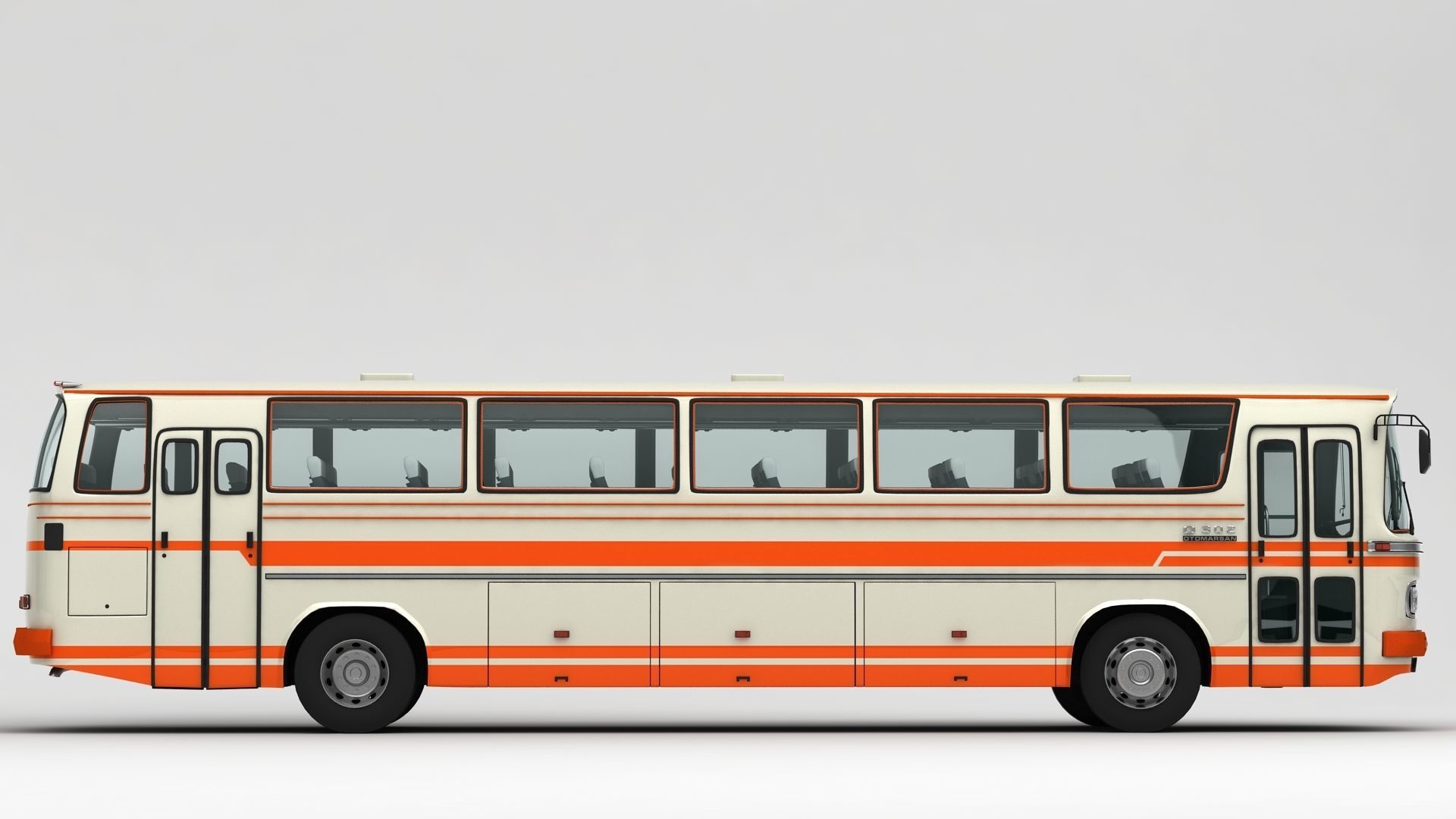 Mercedes Benz O302 3D model_6