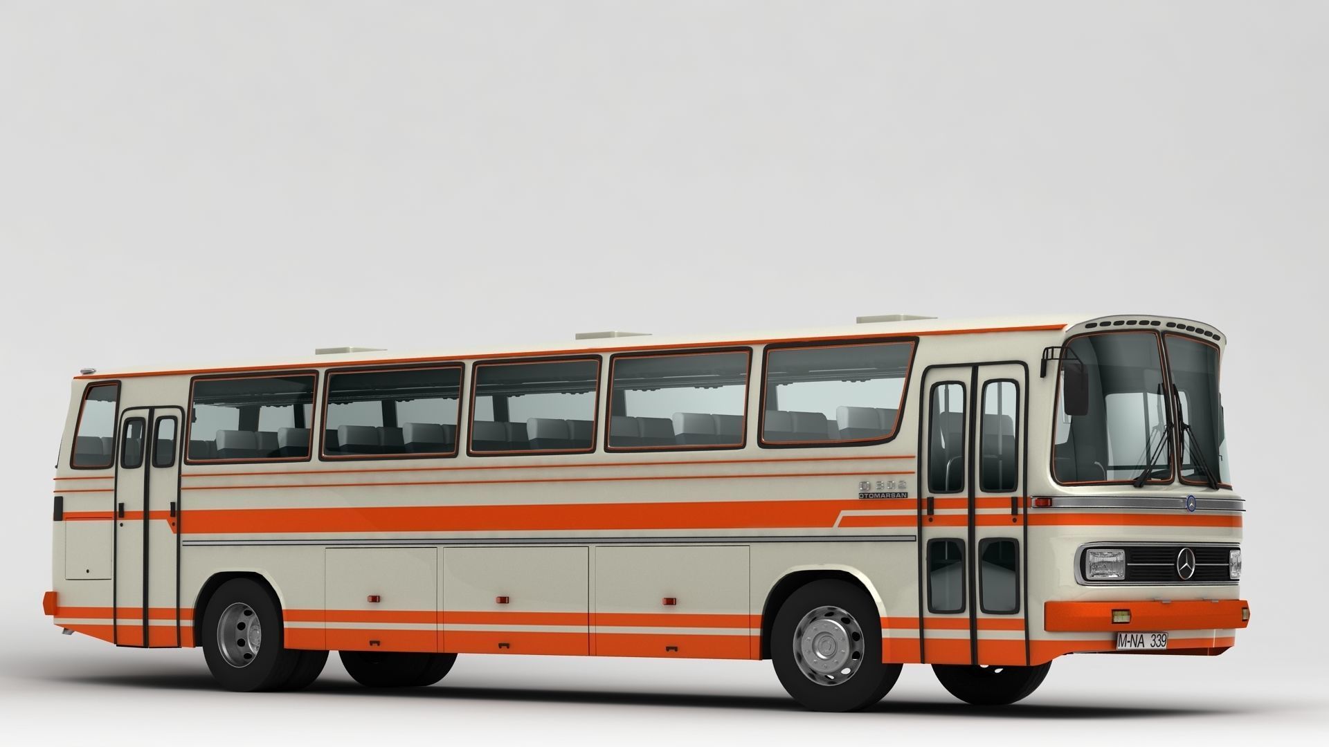 Mercedes Benz O302 3D model_7