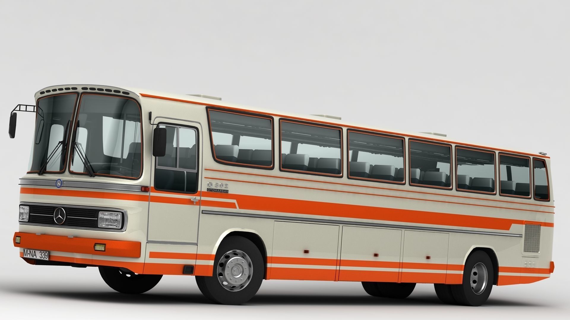 Mercedes Benz O302 3D model_10