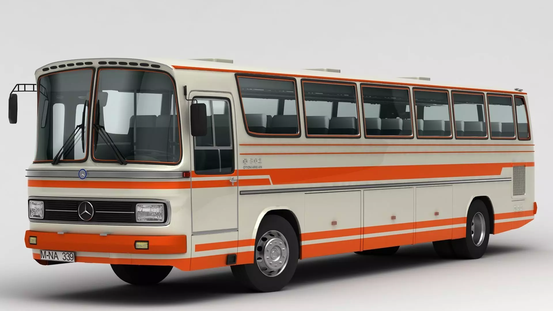 Mercedes Benz O302 3D model_0