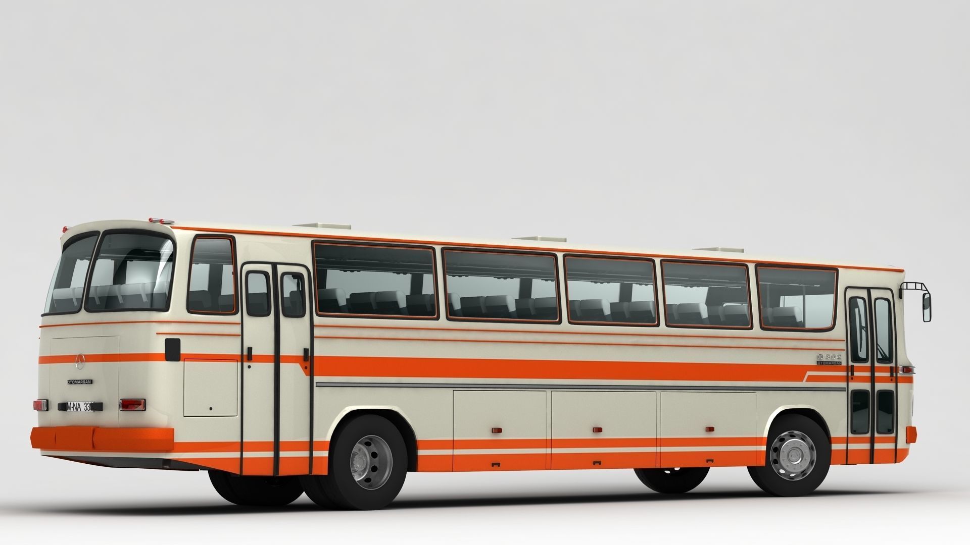 Mercedes Benz O302 3D model_5