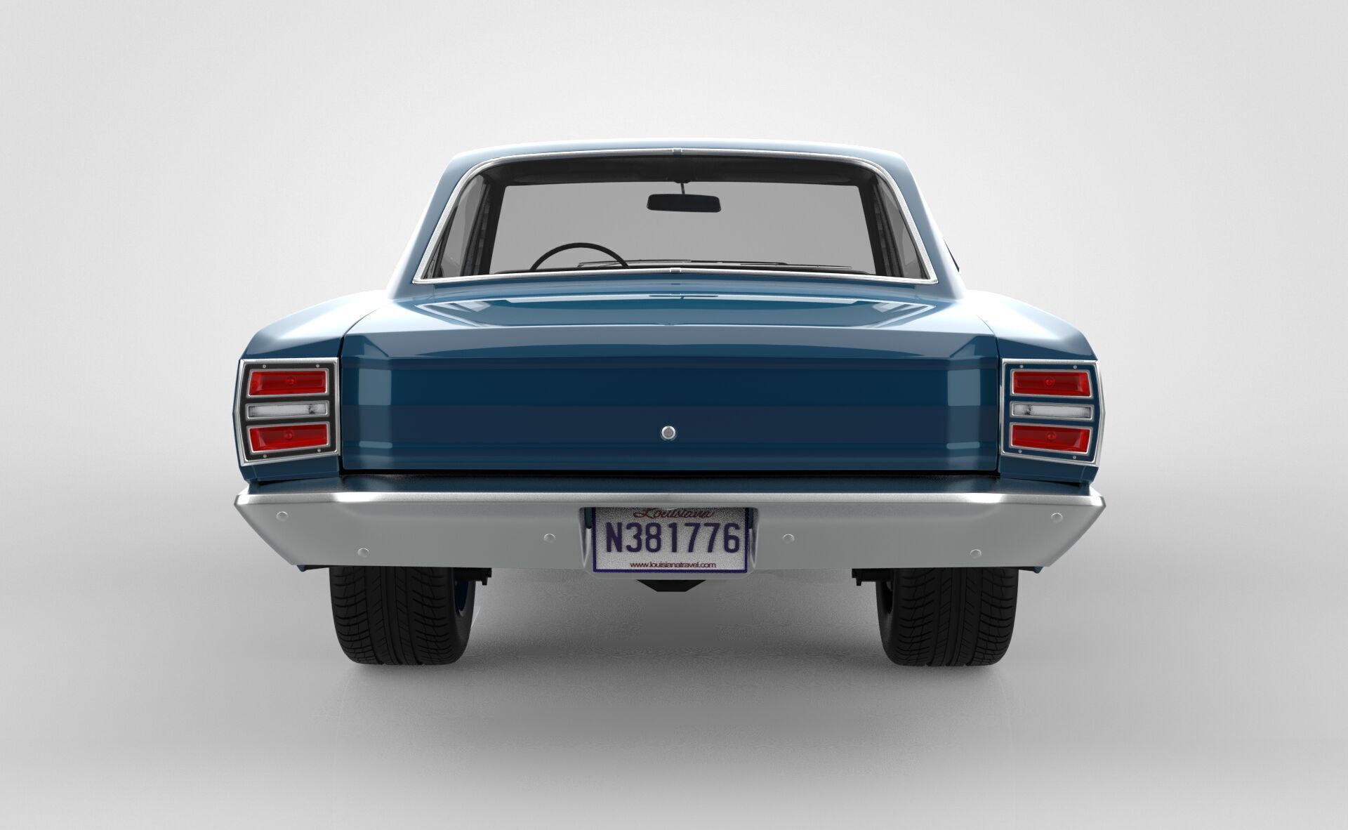 Dodge Dart Hemi 3D model_4