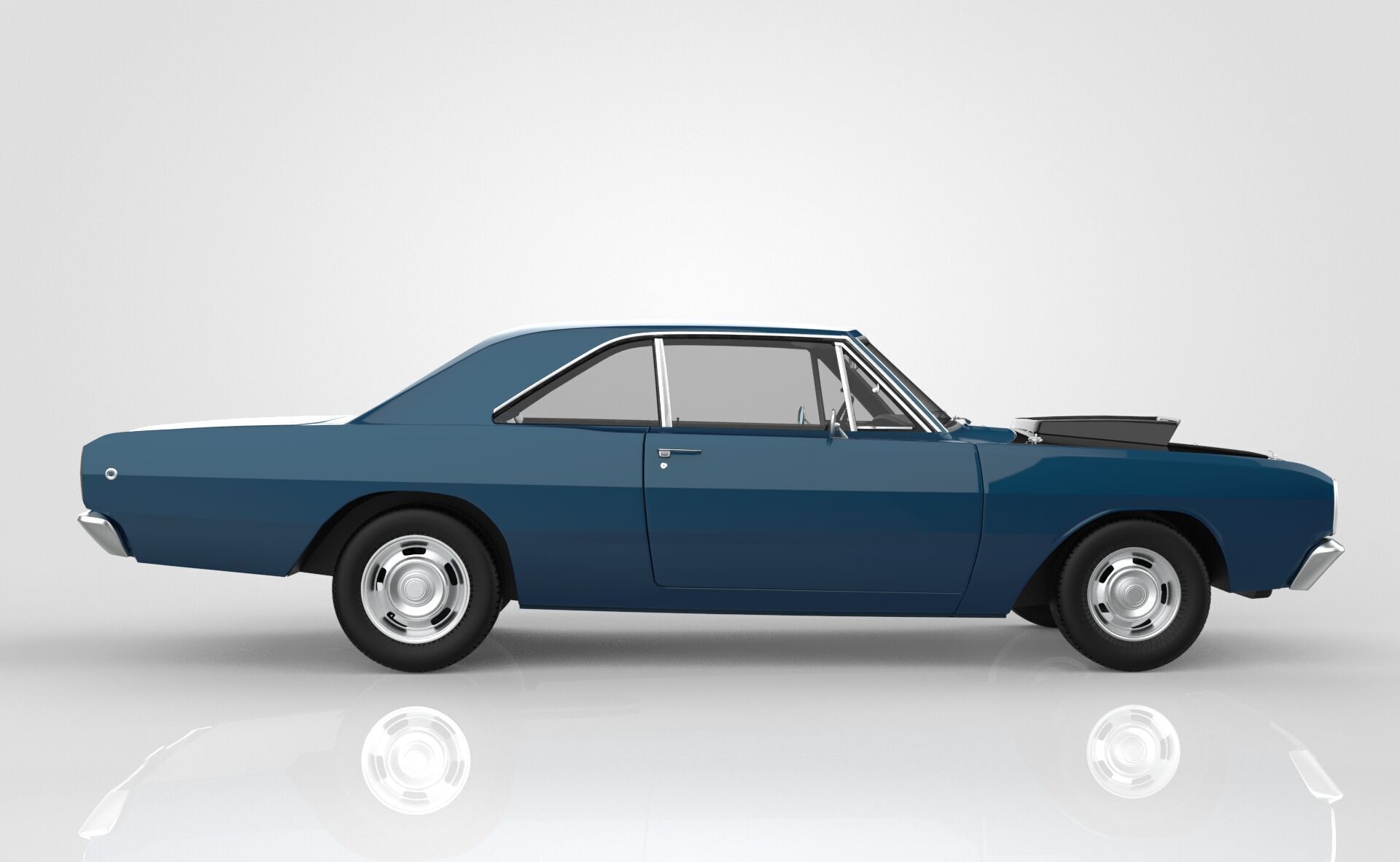 Dodge Dart Hemi 3D model_7