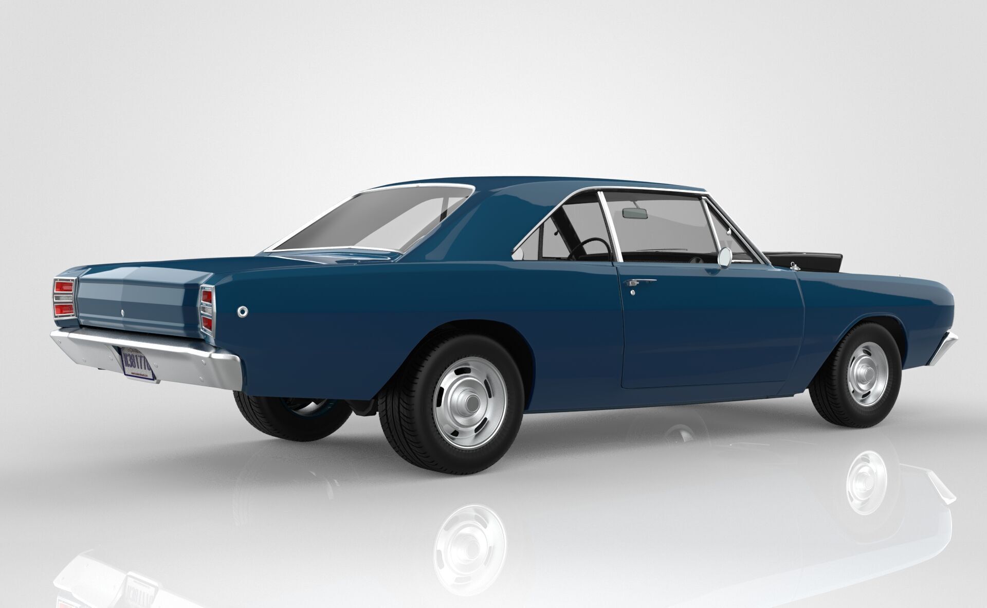 Dodge Dart Hemi 3D model_6