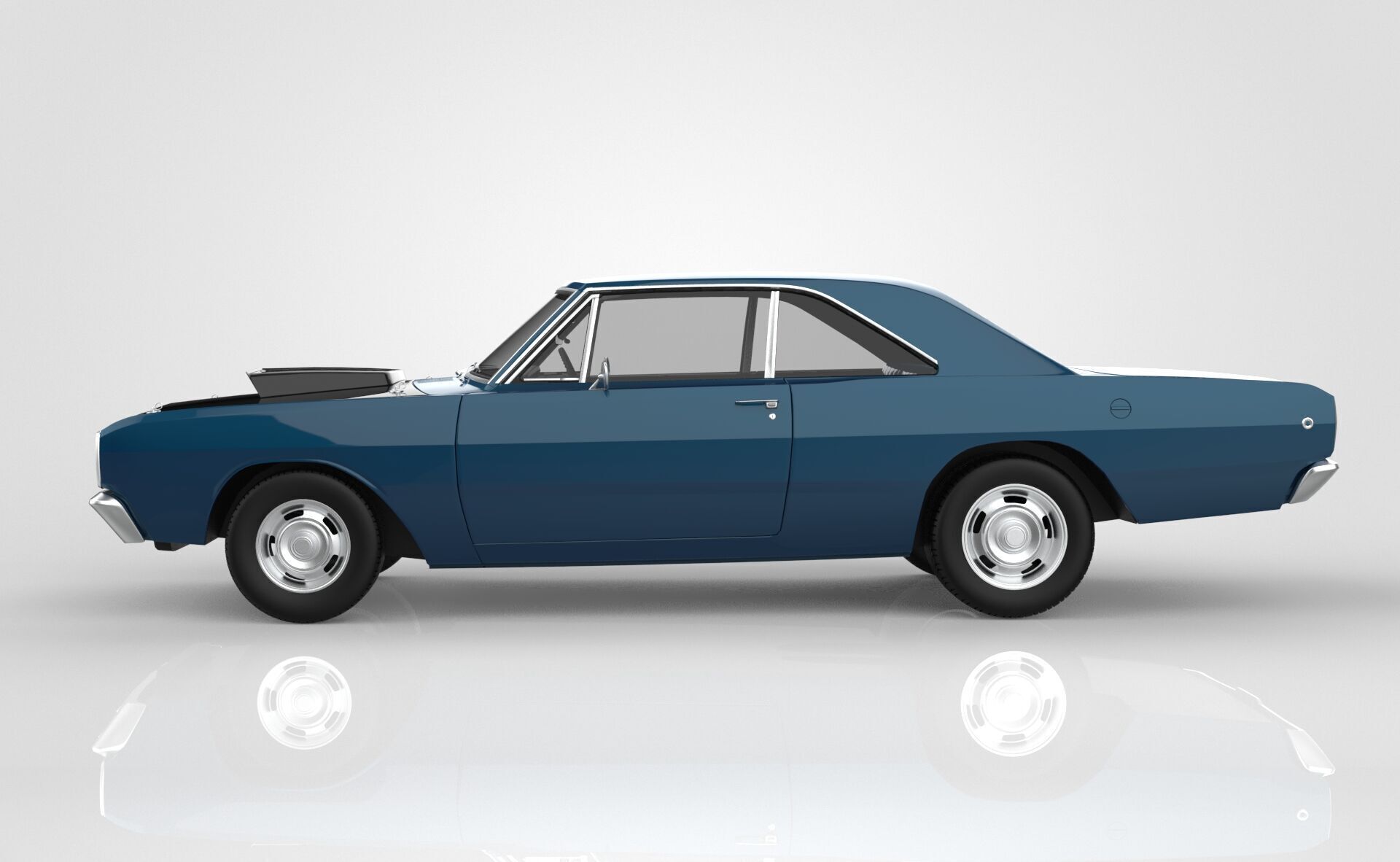 Dodge Dart Hemi 3D model_1
