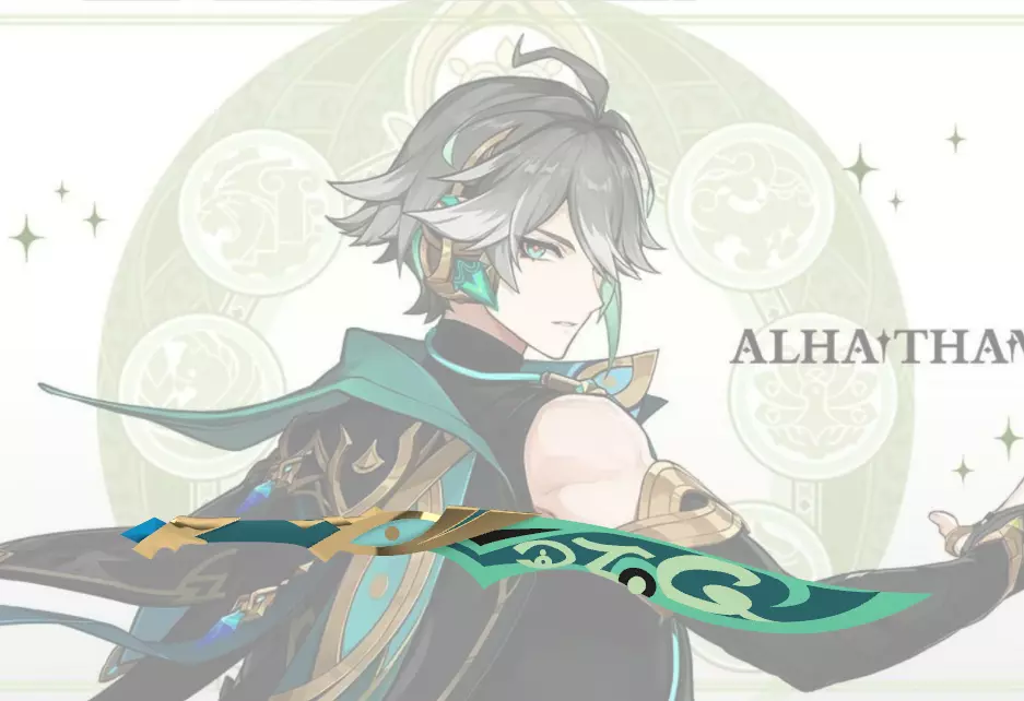 Genshin Impact Alhaitham secondary sword  3D print model_0