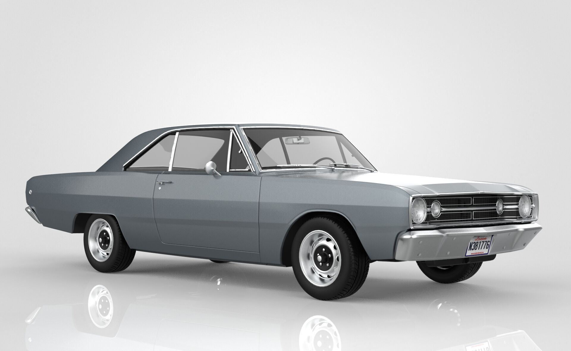 Dodge Dart 3D model_8
