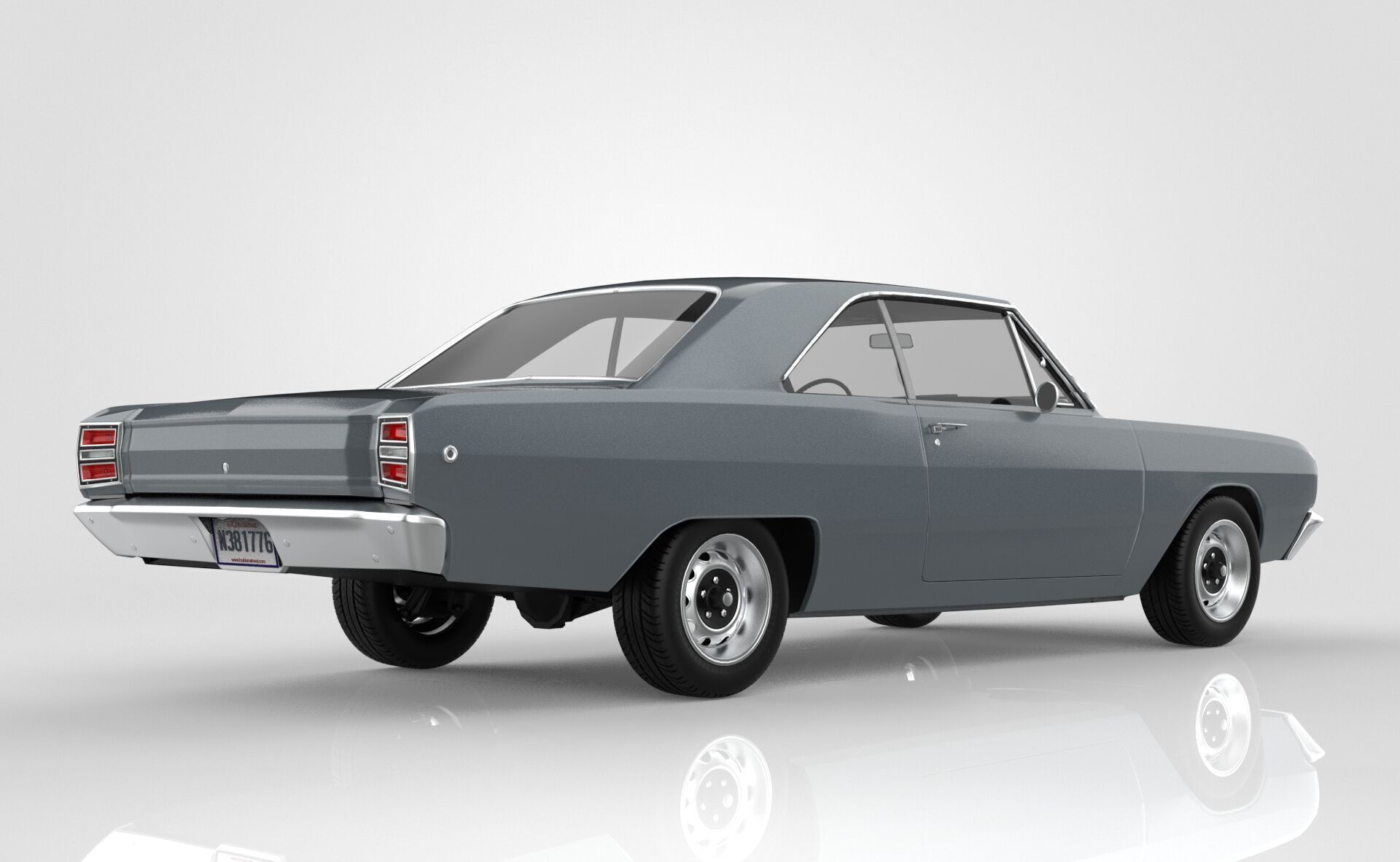 Dodge Dart 3D model_6
