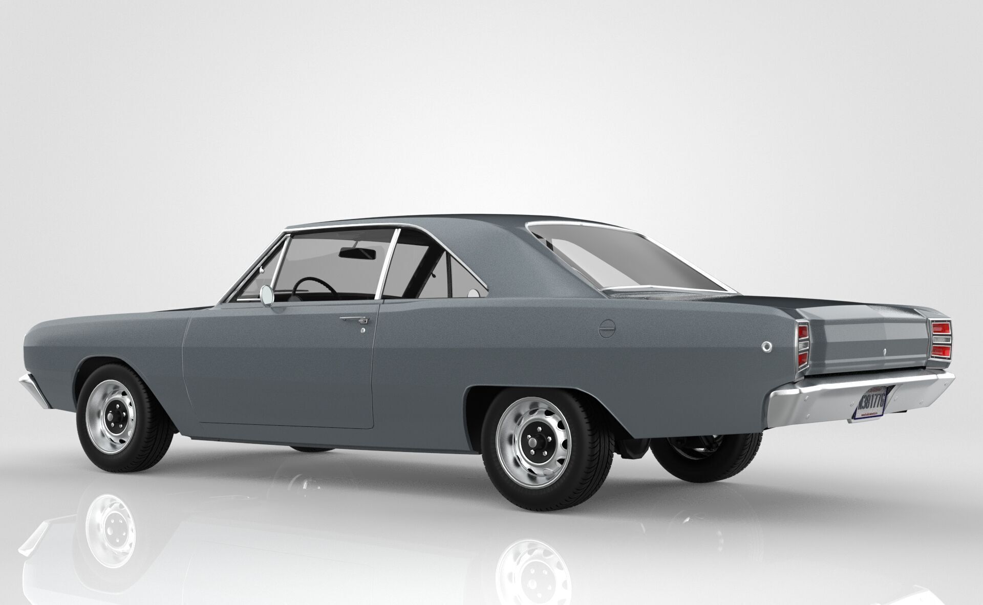 Dodge Dart 3D model_2