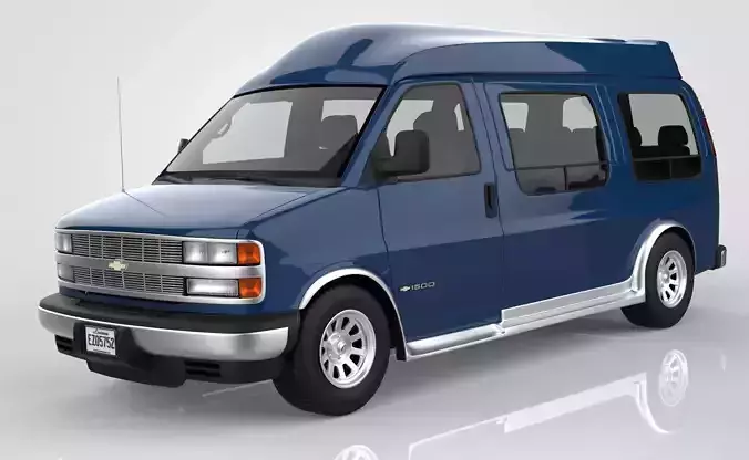 Chevrolet Express Van 1997 3D model