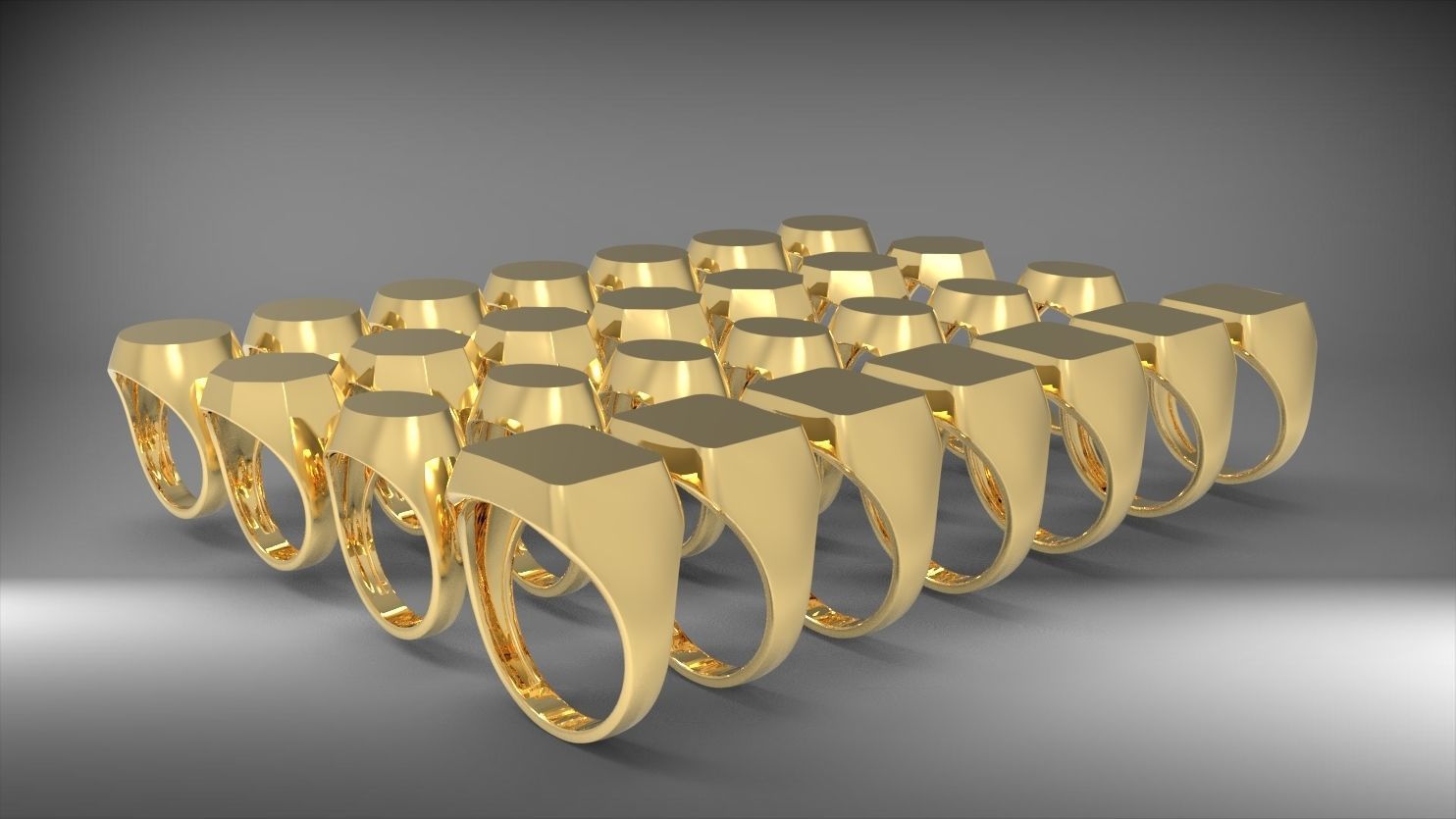 SIGNET YUZUKLER - 28 ADET TOPLU 3D print model_4