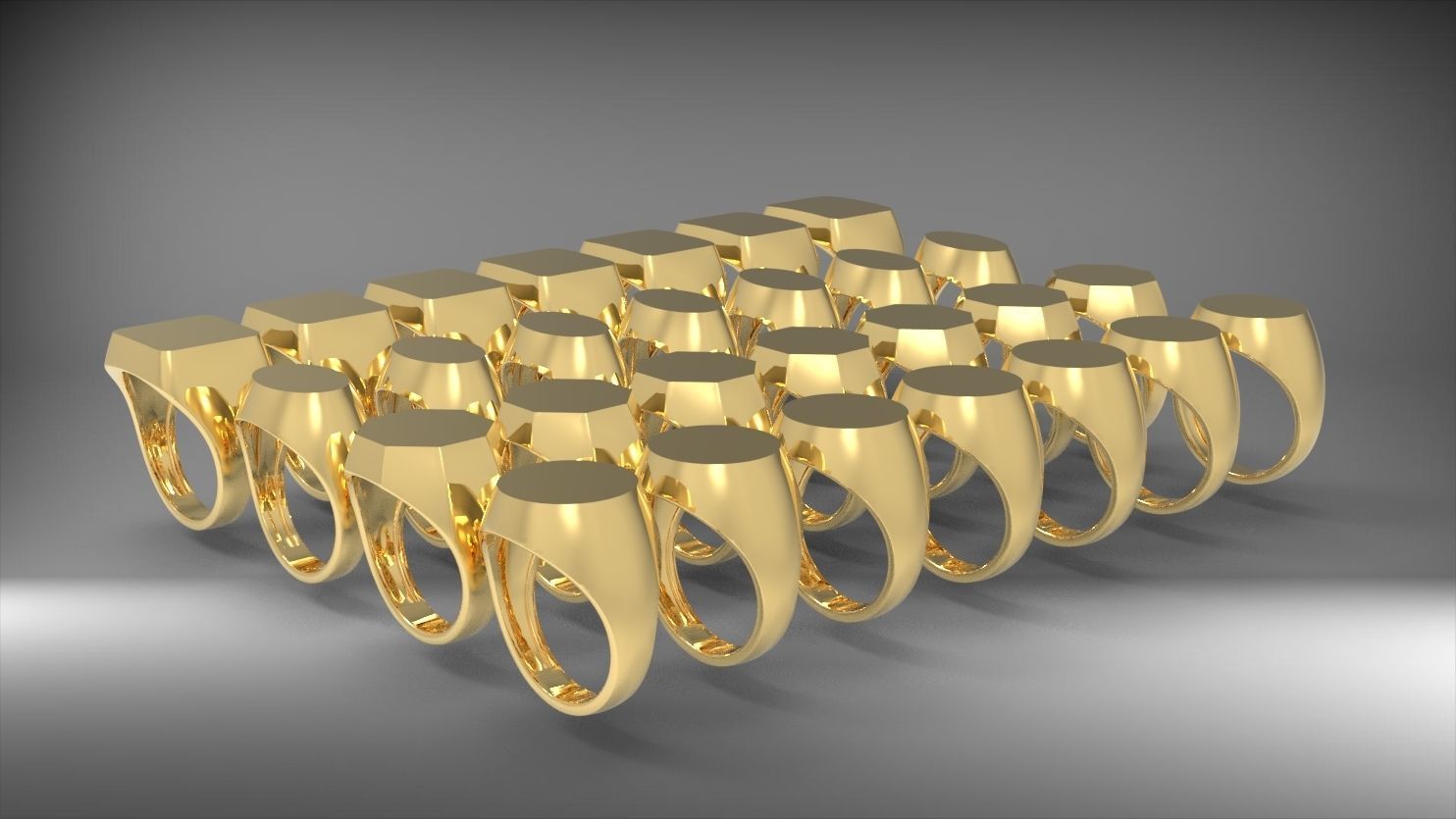 SIGNET YUZUKLER - 28 ADET TOPLU 3D print model_12