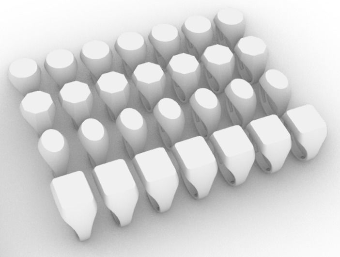 SIGNET YUZUKLER - 28 ADET TOPLU 3D print model_16