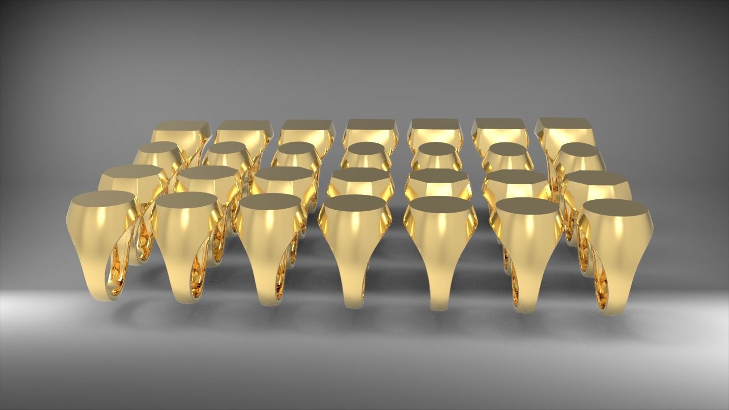 SIGNET YUZUKLER - 28 ADET TOPLU 3D print model_14