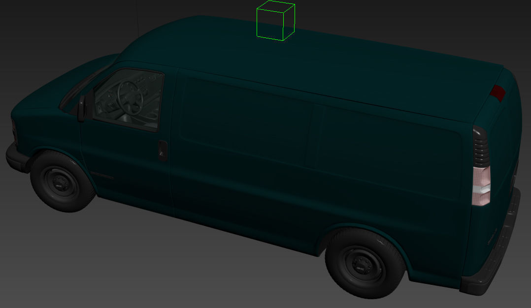 GMC Savana Van 1997 3D model_11