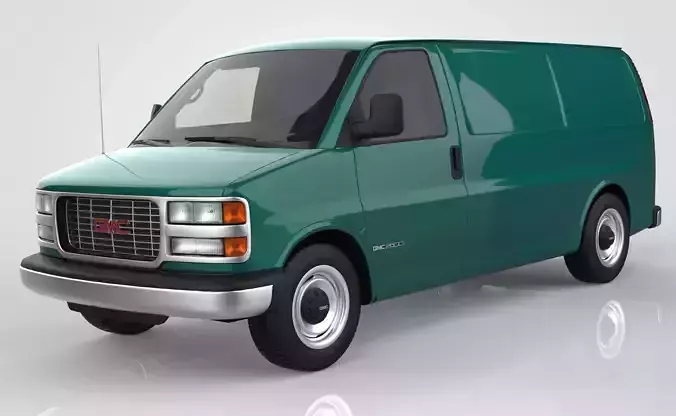 GMC Savana Van 1997 3D model