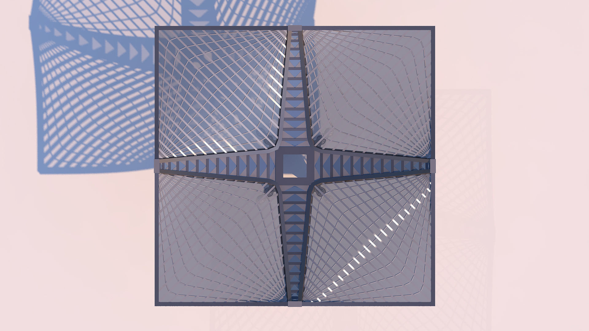 0040 - Parametric Pergola 3D model_4