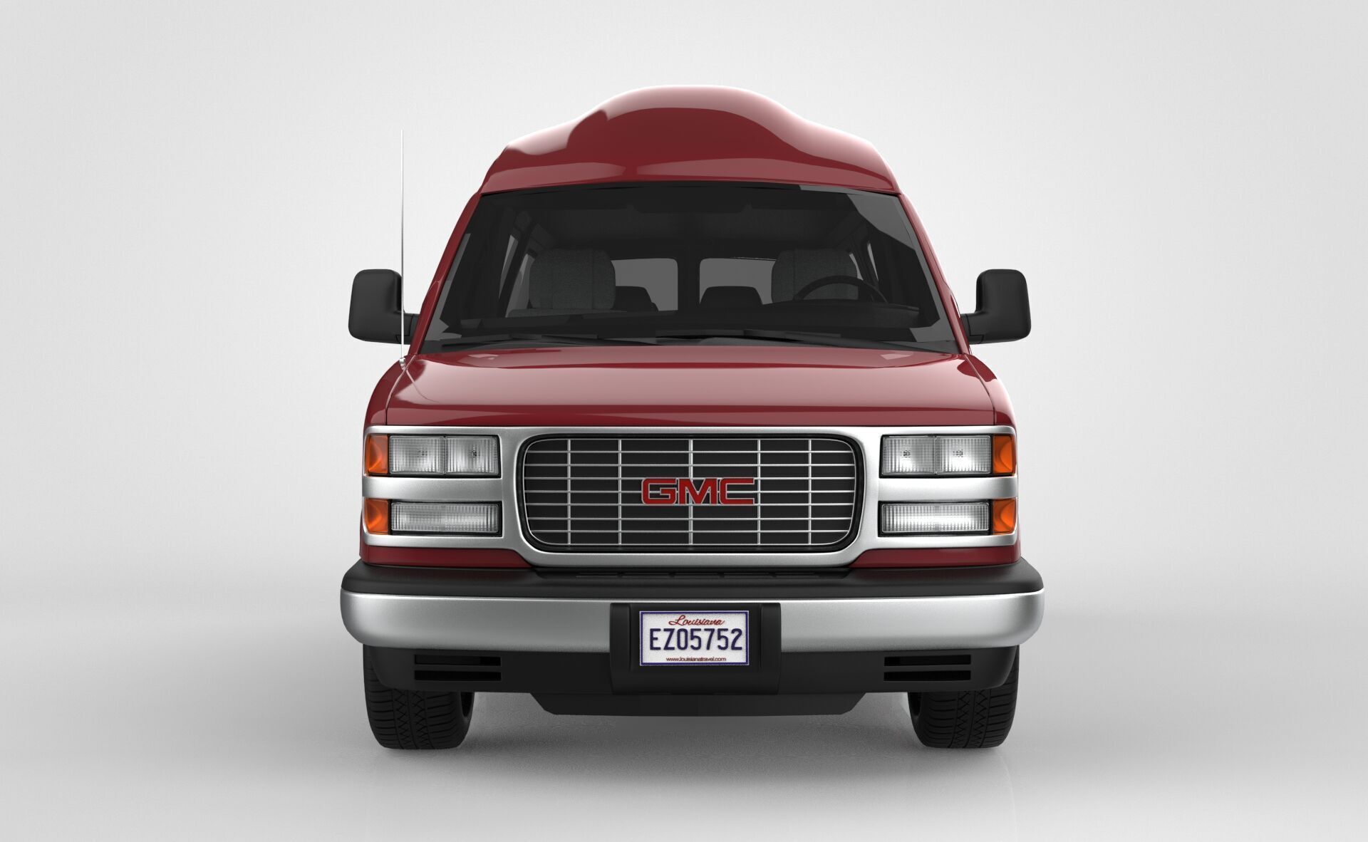 GMC Savana Conversion Van 1997 3D model_9