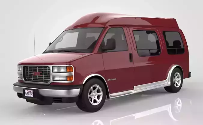 GMC Savana Conversion Van 1997 3D model