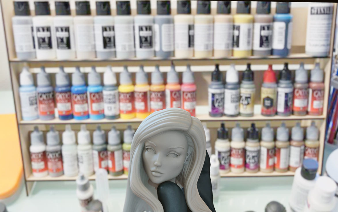 black cat 3D print model_4