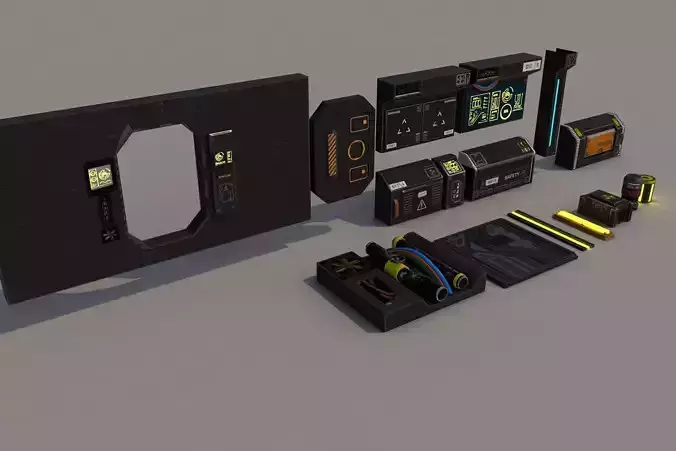 Sci-Fi Modular Corridor