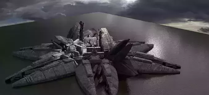 Dark Star Ship Kit bash