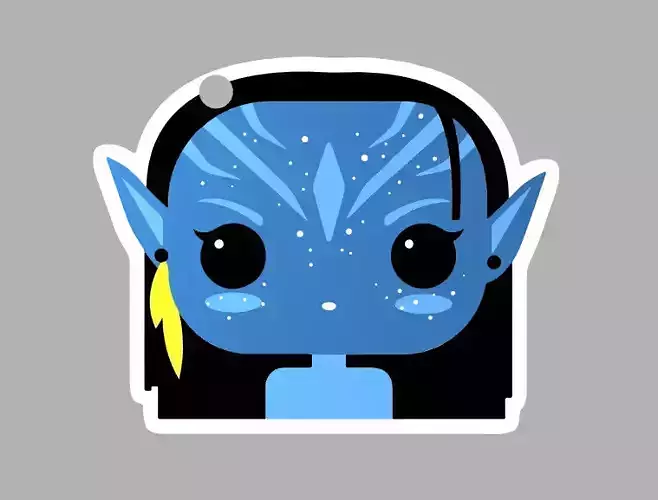AVATAR KEYCHAIN CUTE