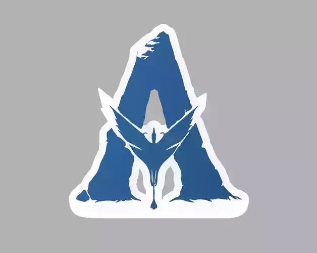 AVATAR 2 - LOGO 3D print model