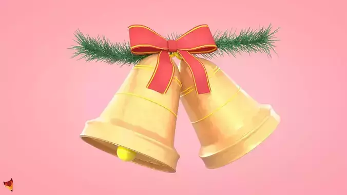 Golden Christmas Bells